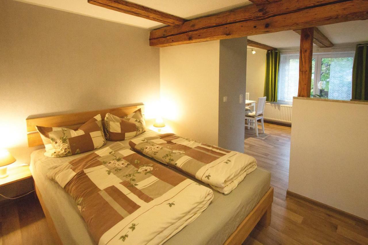 Ferienwohnung Alte Gaertnerei Thale Extérieur photo