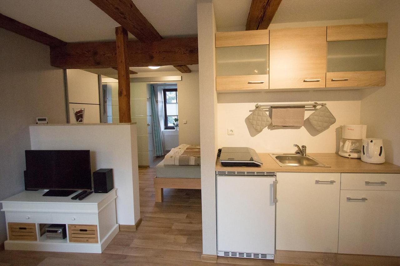 Ferienwohnung Alte Gaertnerei Thale Extérieur photo